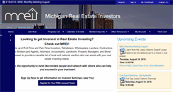 Desktop Screenshot of michiganrealestateinvestors.com